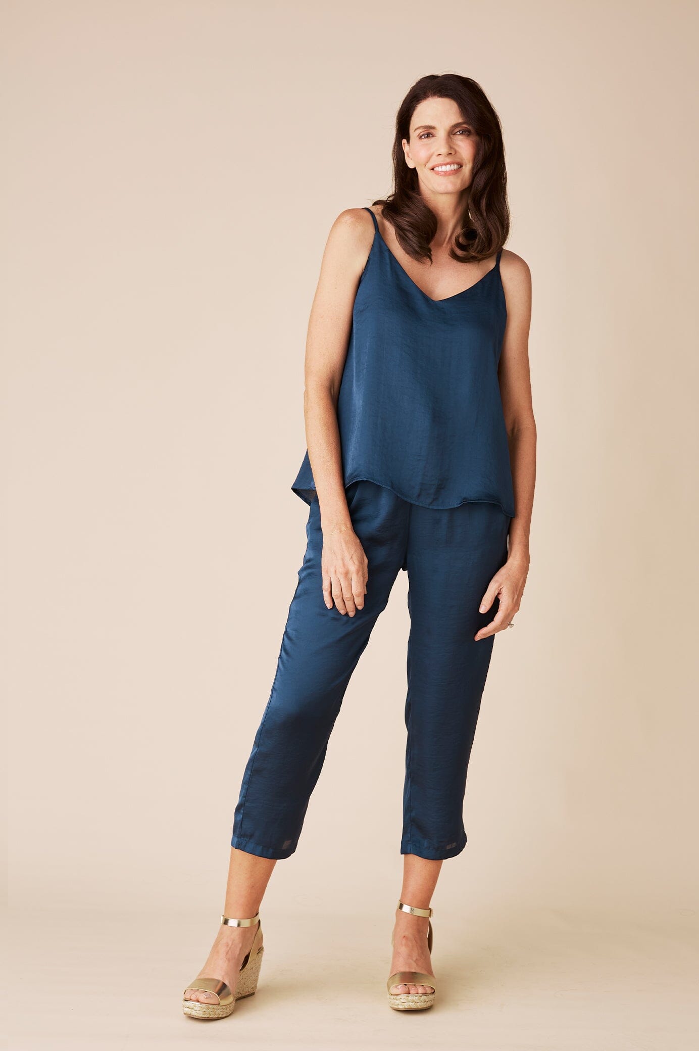 Camilla Pants Petite Navy