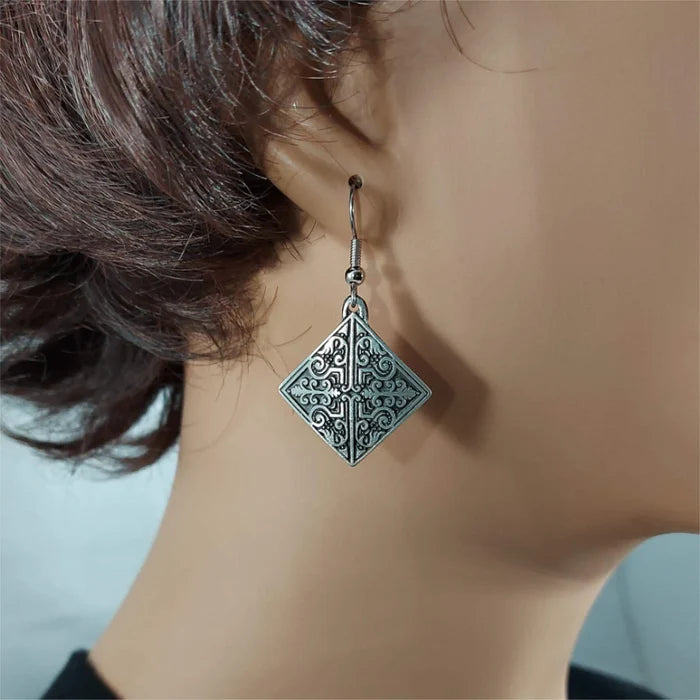Atlantic Pewter - Small Earrings