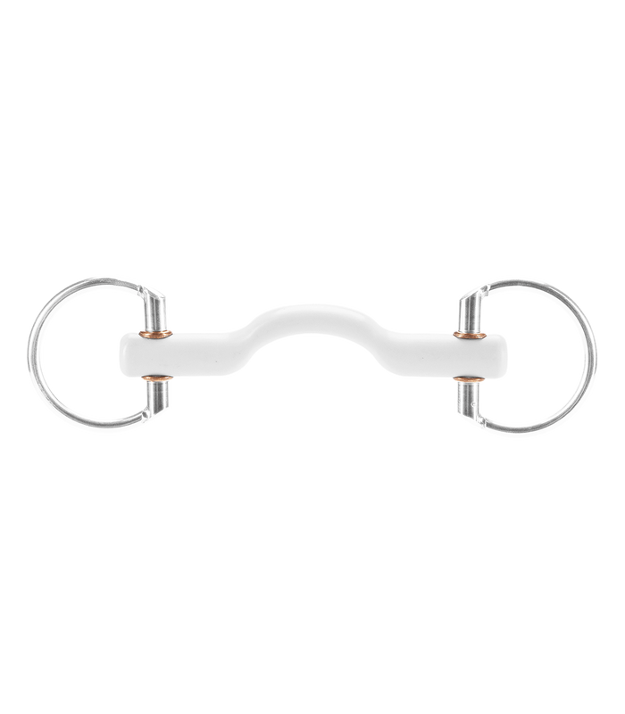 Beris Fixed Ring Snaffle Tongue Port