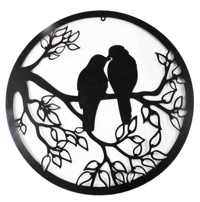 Metal Wall Art- Birds on Branch