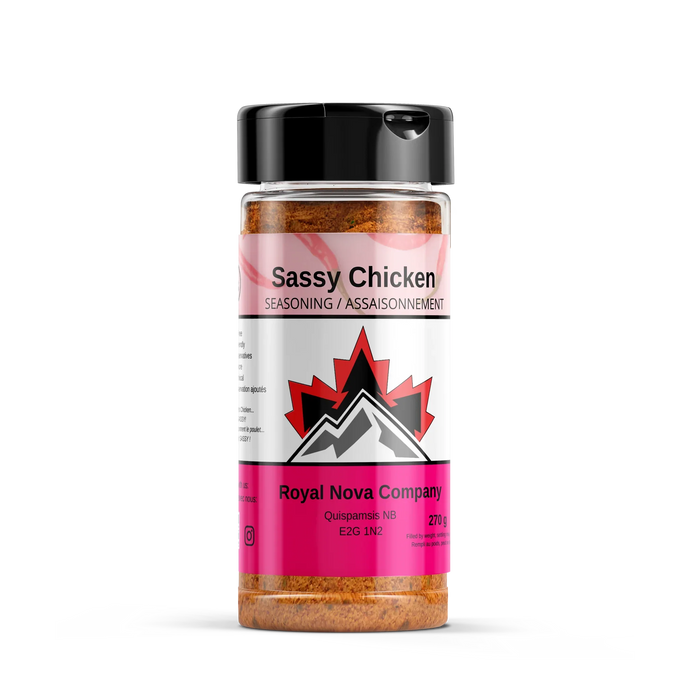 Royal Nova - Sassy Chicken – Bold & Versatile Seasoning