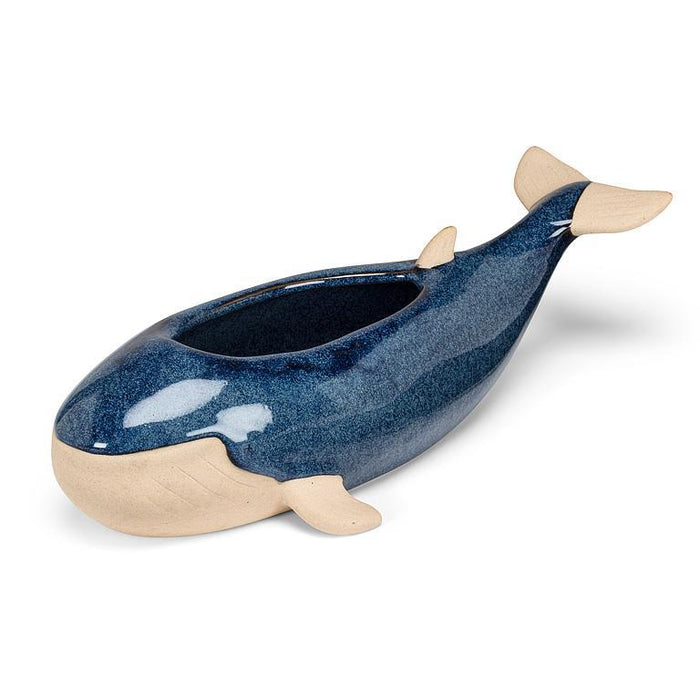 Whale Planter - 12"L