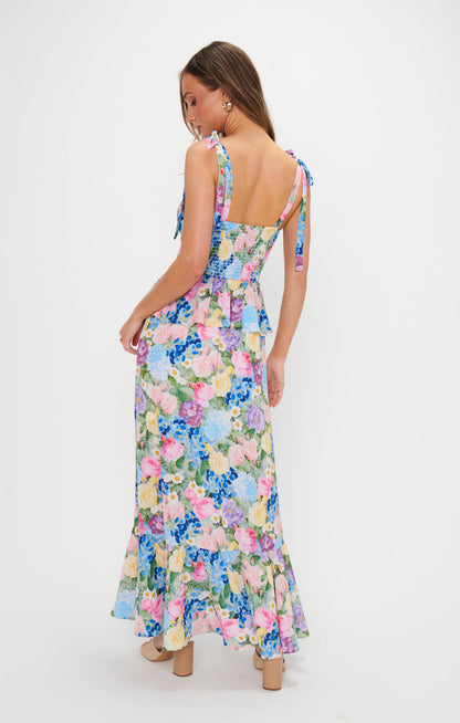 Paxton Midi Dress ~ Flower Shop