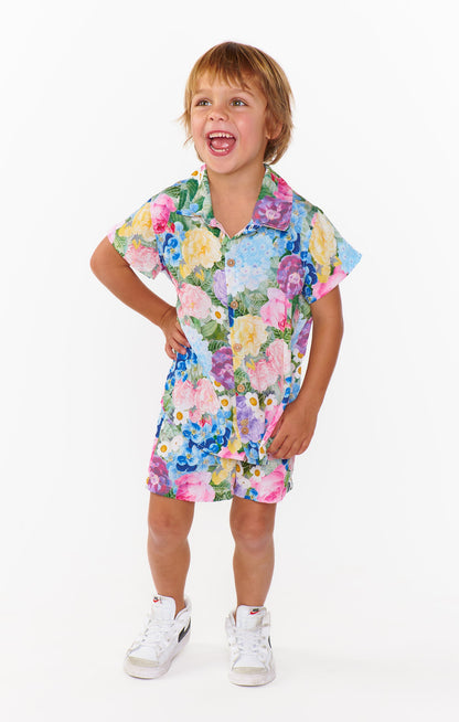 Lil Easy Shorts ~ Flower Shop