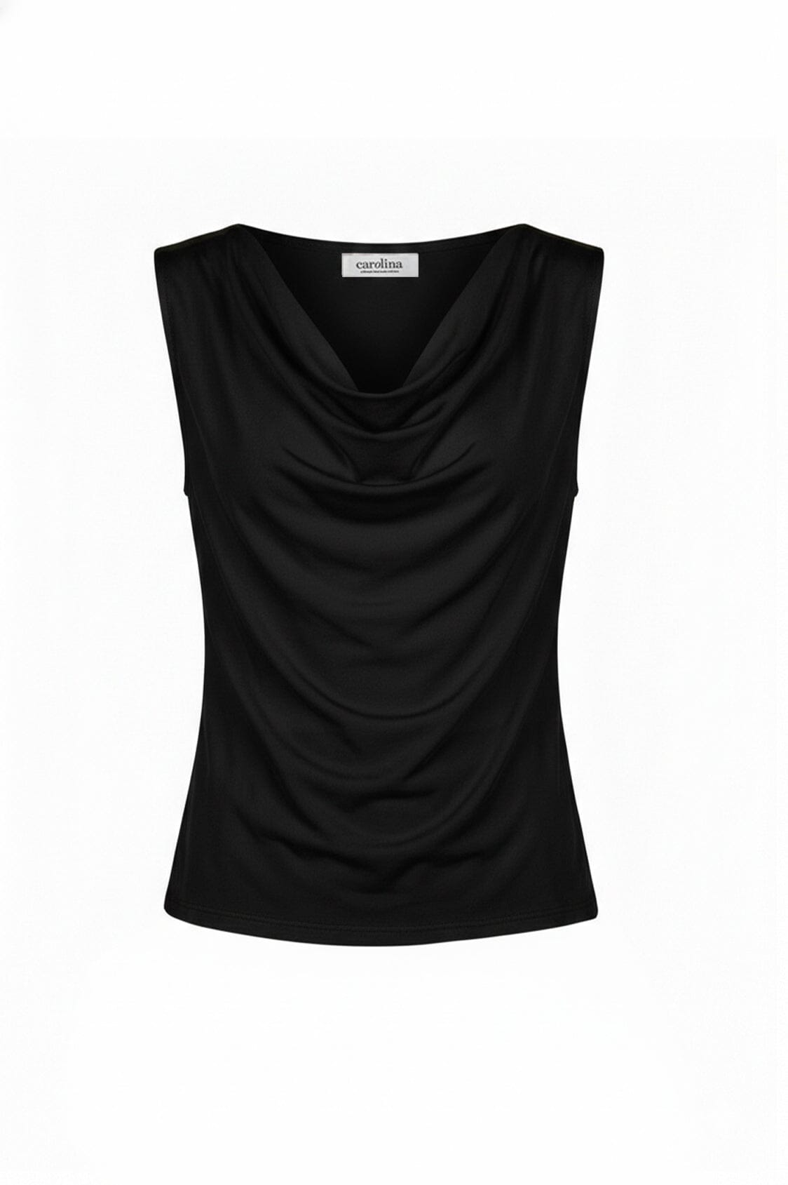 Jasmine Sleeveless Top in Black
