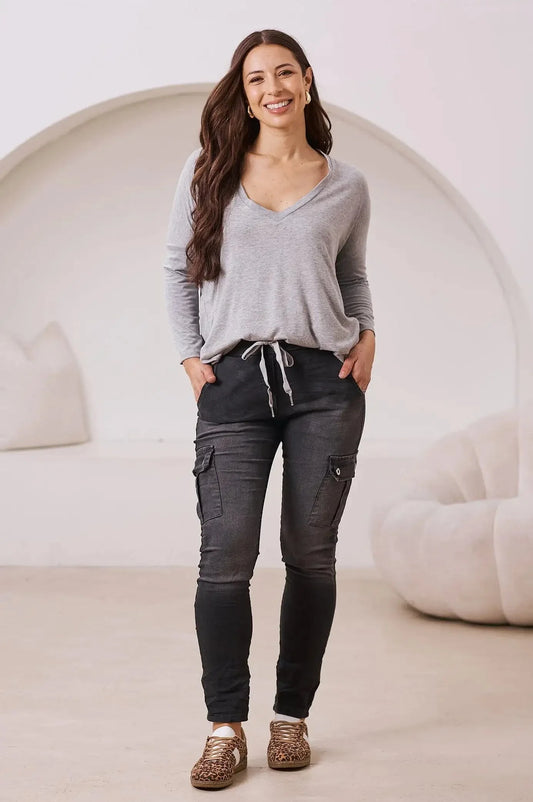 Leslie Jogger Black