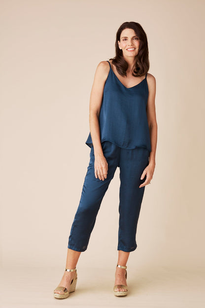 Camilla Pants Petite Navy