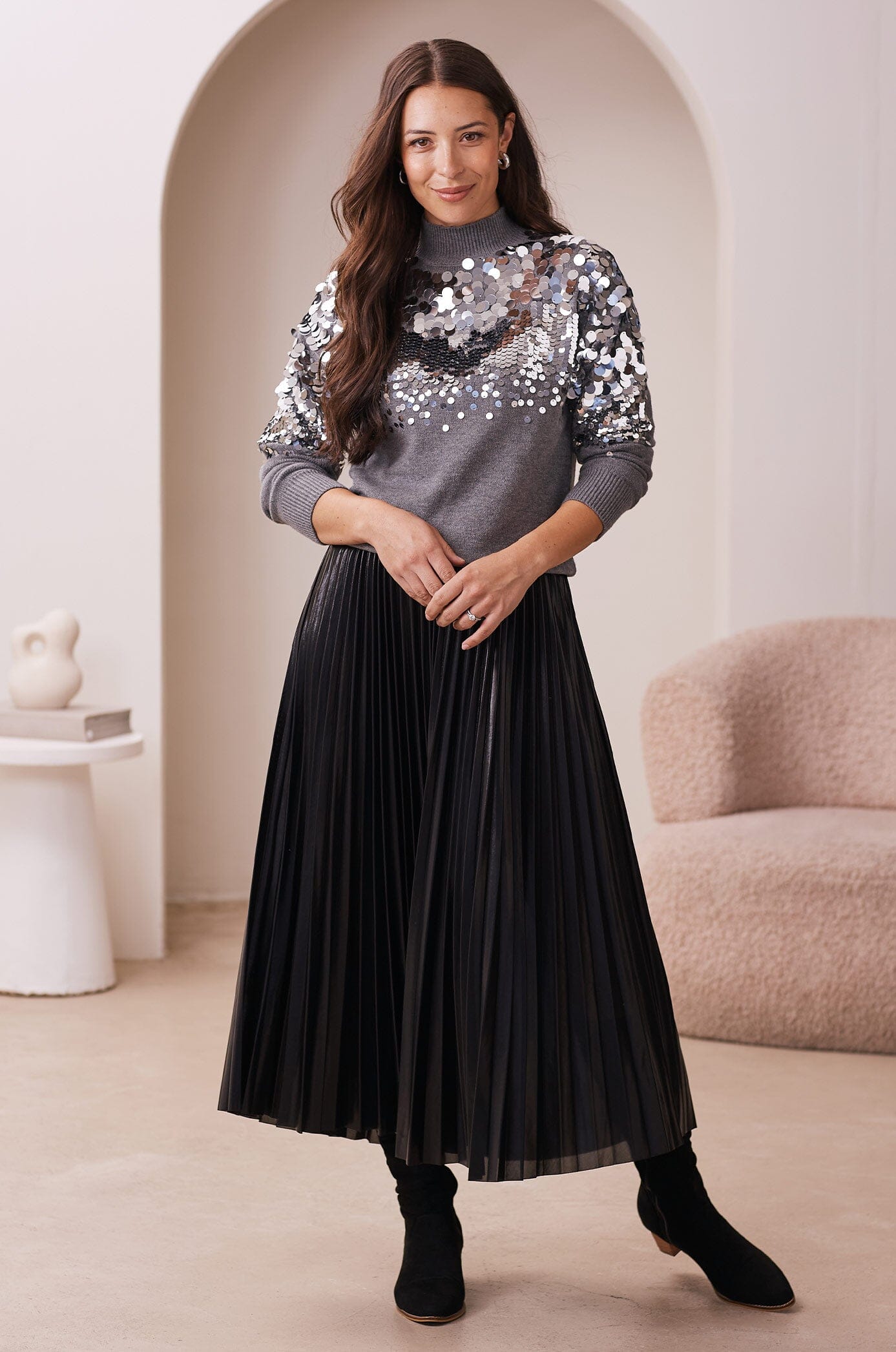 Natali Jumper Silver
