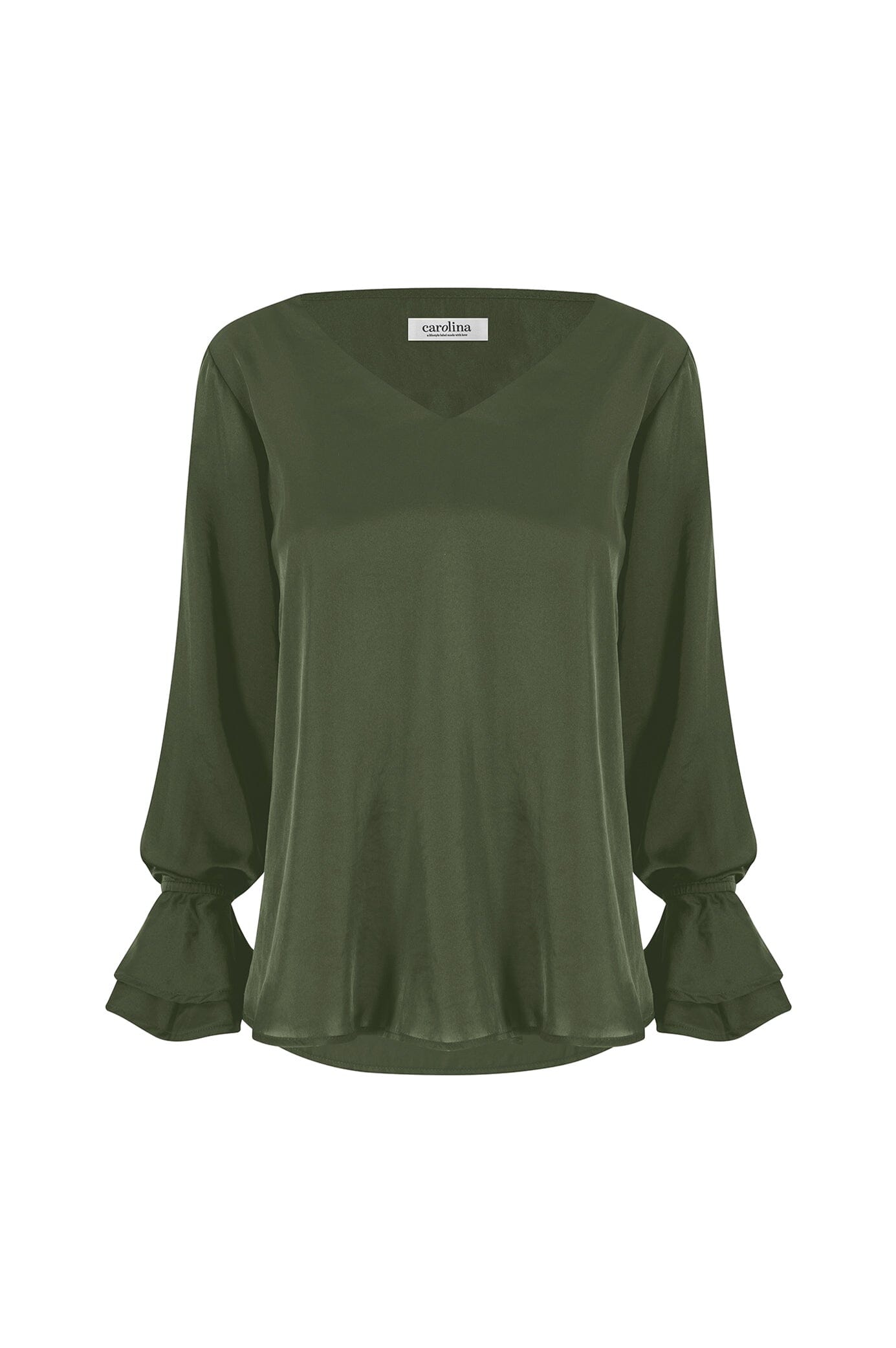 Lola Long Sleeve Top Olive