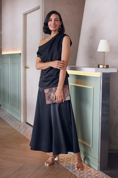 Sloane Wide Leg Pants Black