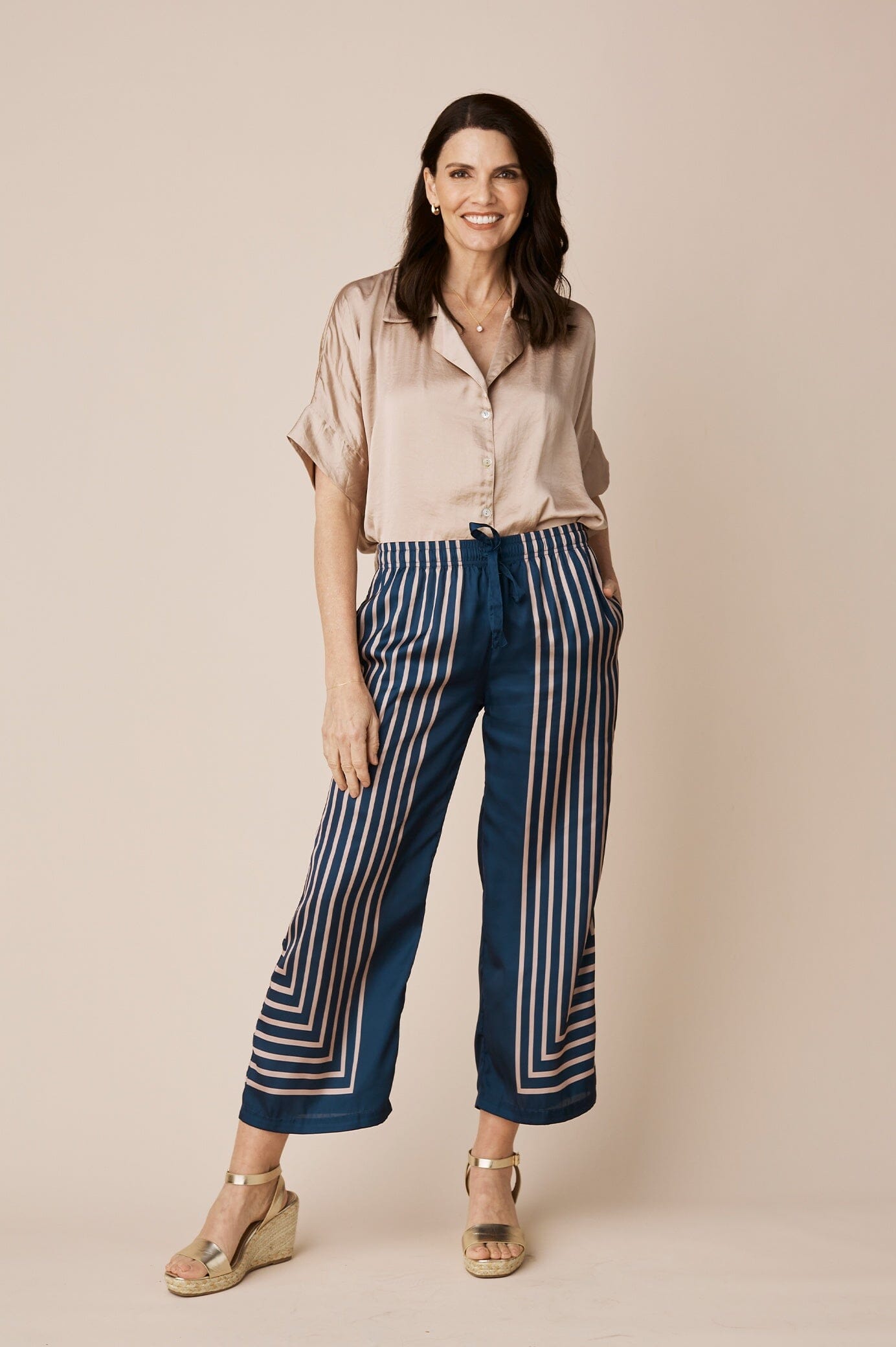 Alma Pants Navy