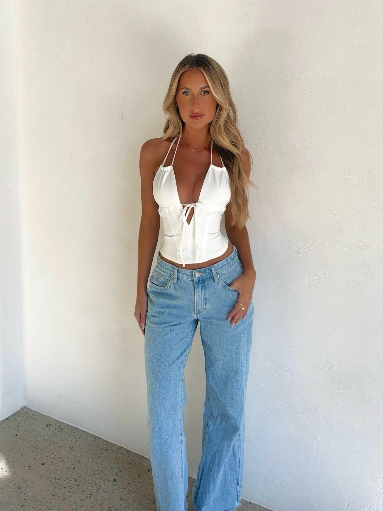 Candice Top Cream