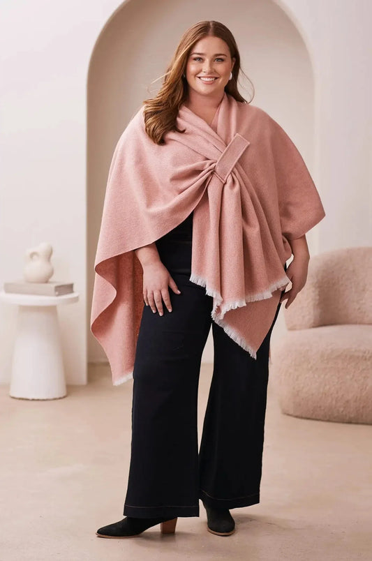 Silvia Cape Blush