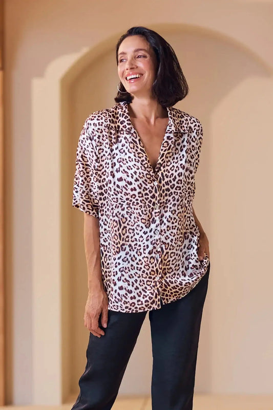 Karina Animal Print Top