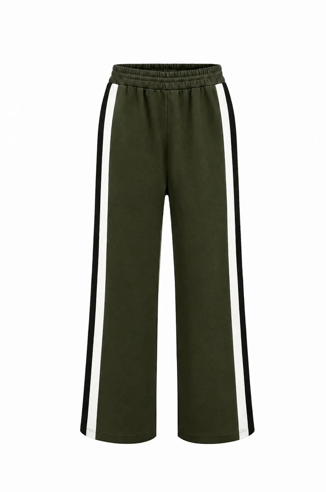 Ariana Side Stripe Jogger Olive