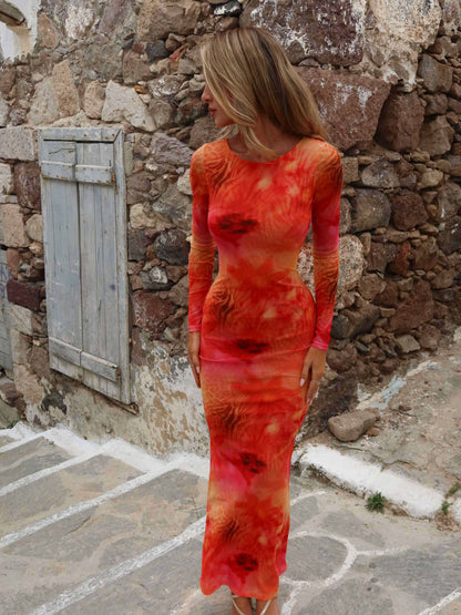 CANCUNA MAXI DRESS SOFIRA HEAT