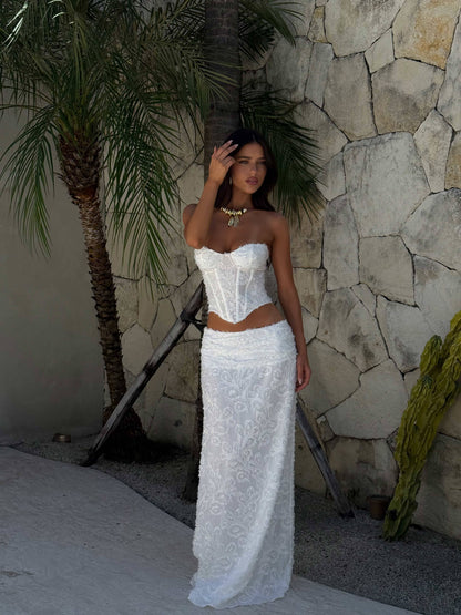 Catherine Skirt Ivory
