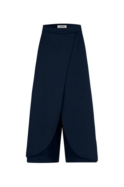 Claudette Wide Leg Pants Navy