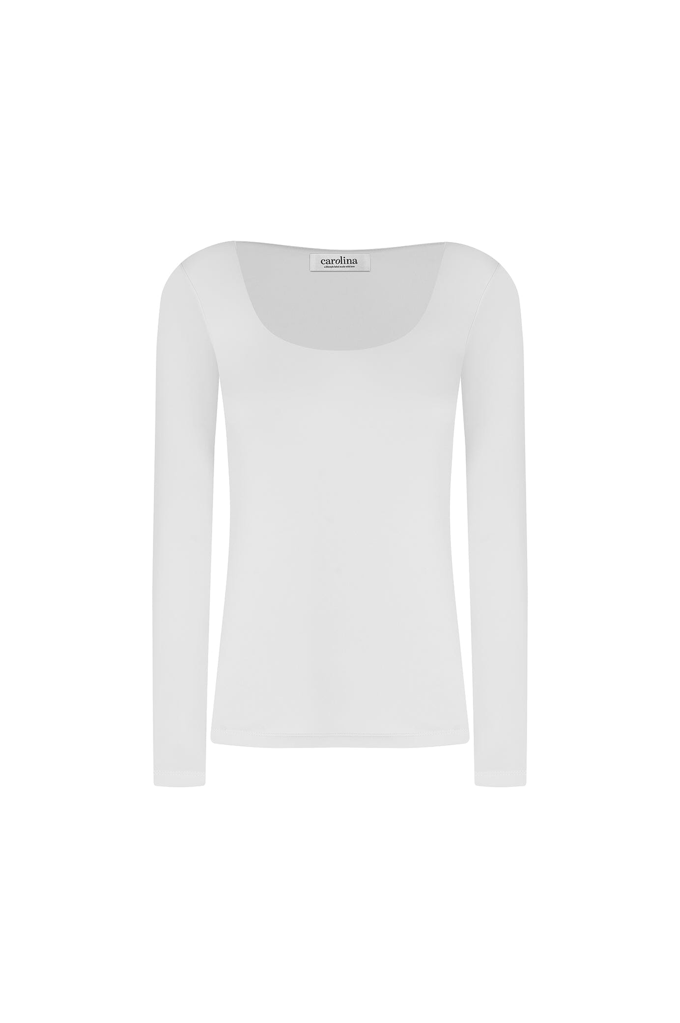 Lina Long Sleeve Top White