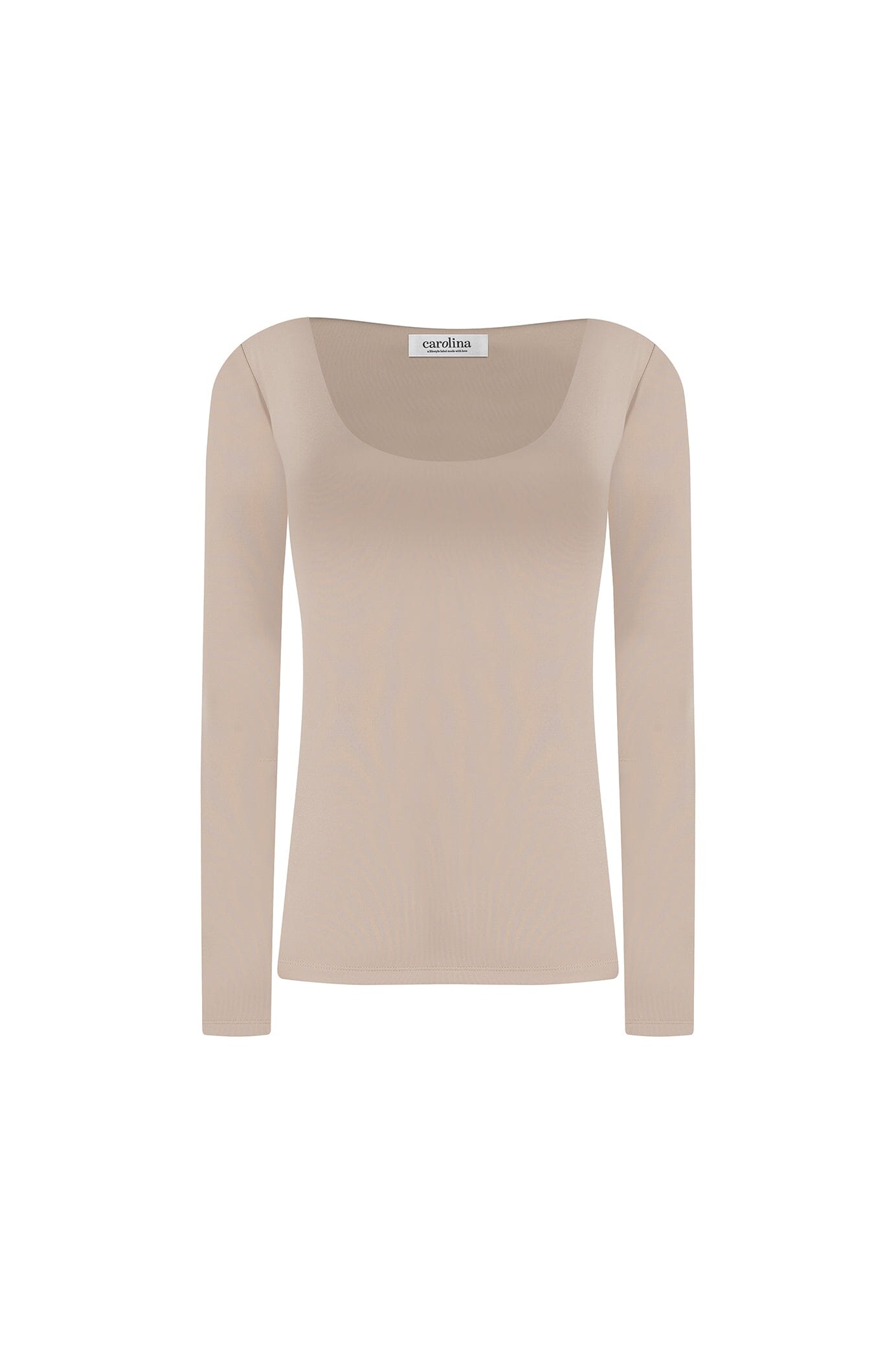 Lina Long Sleeve Top Mocha Mousse