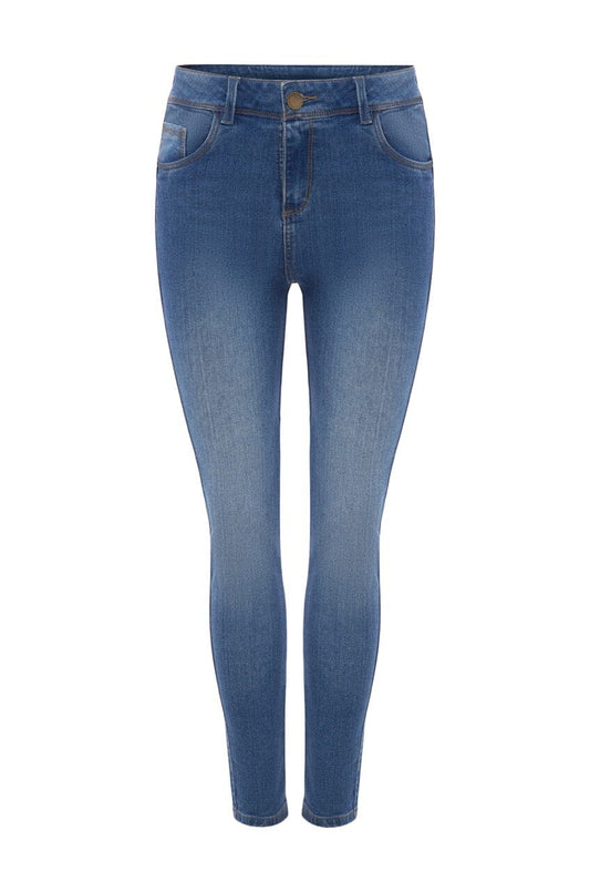 Dakota Skinny Jeans Denim Blue High Rise