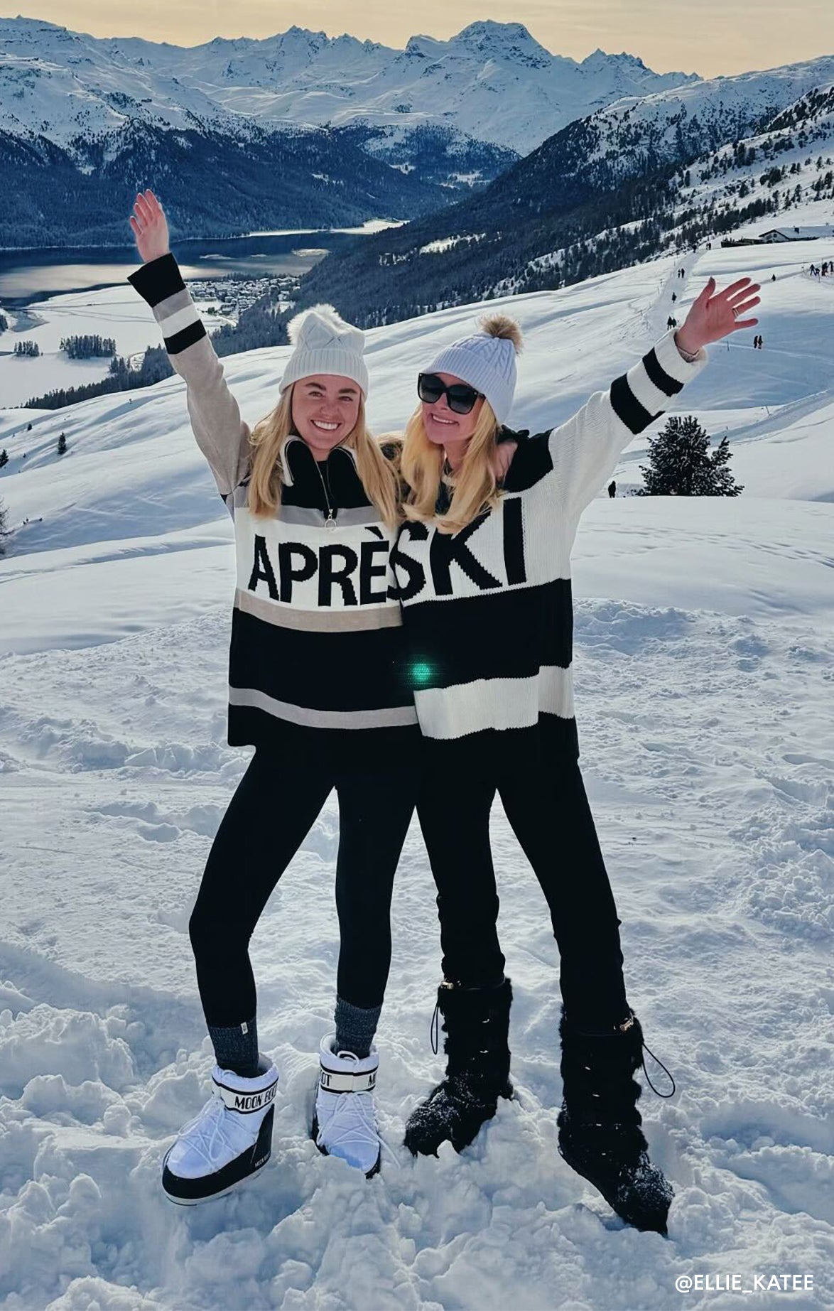 Ski in Sweater ~ Ski Knit Black
