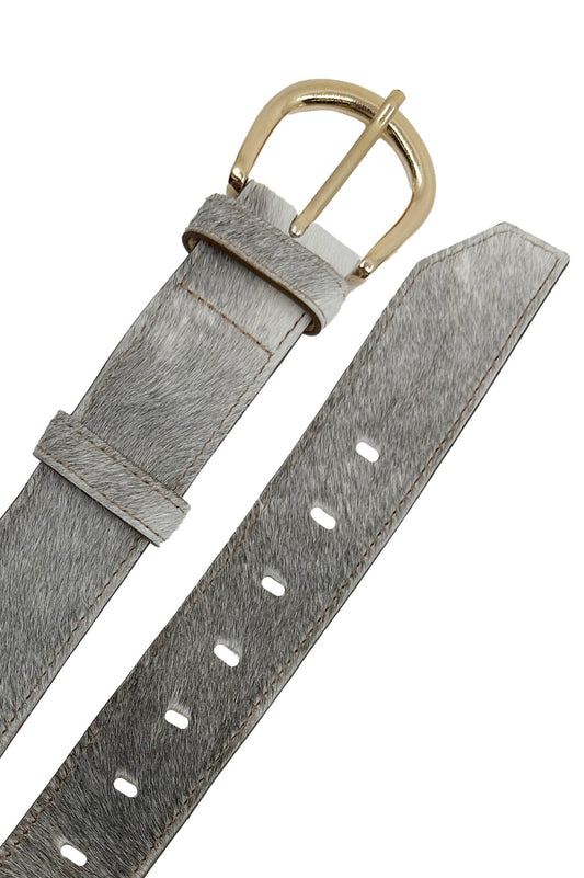 Jeans belt Natural Cowhide