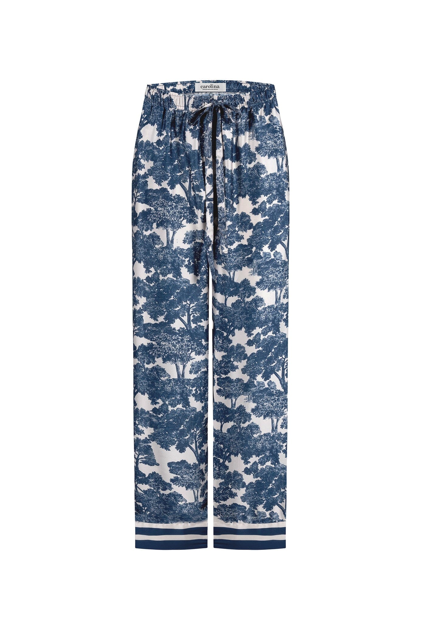 Lisa Print Pants Navy