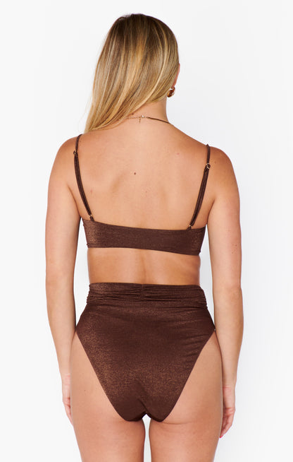Beirut Bottom ~ Cinnamon Shimmer with Starfish
