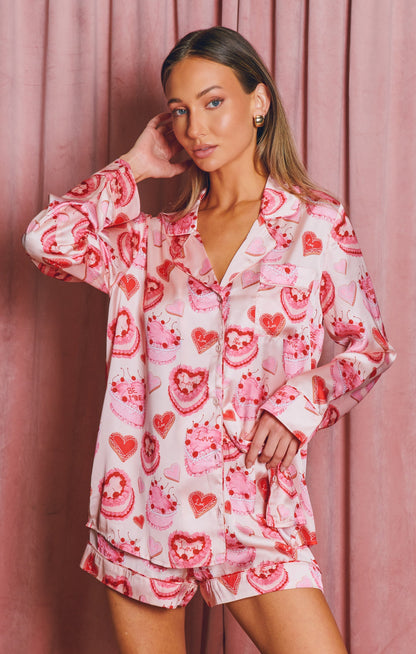 Favorite PJ Set ~ Icing On The Cake Silky