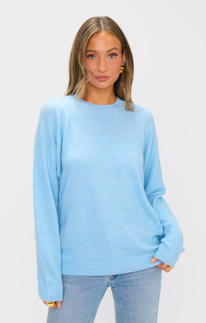 Feel Good Sweater ~ Blue Me Away Knit