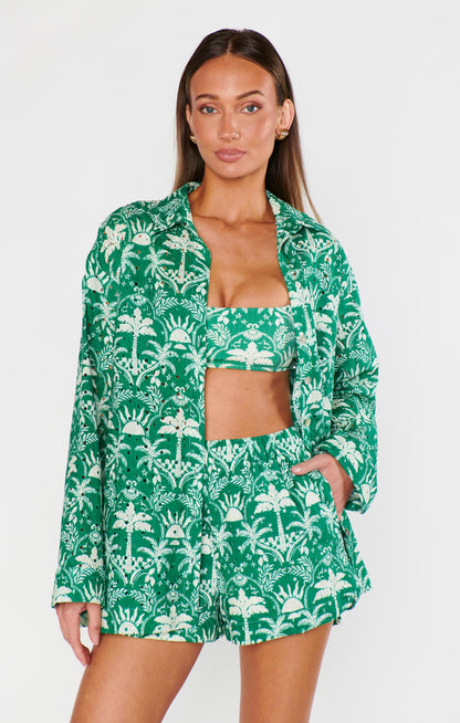 Hendrix Dolphin Shorts ~ Tiki Palms