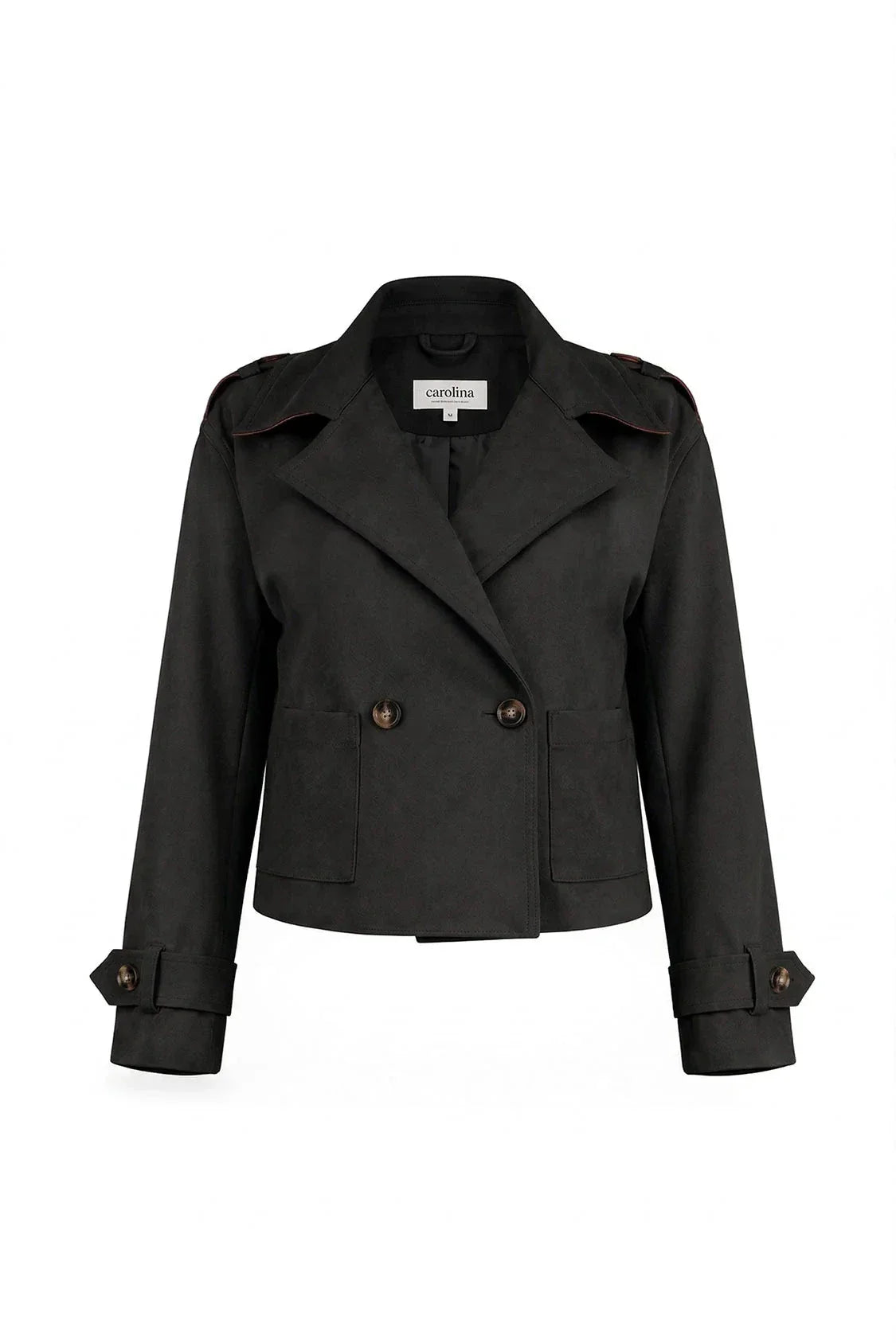Piper Jacket Black With Pocket