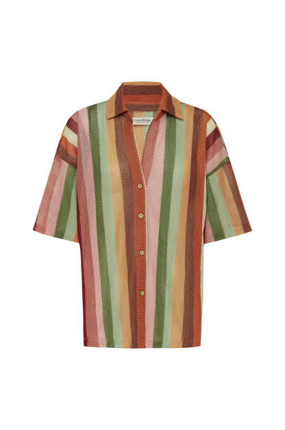 Quinn Short Sleeve Collared Top