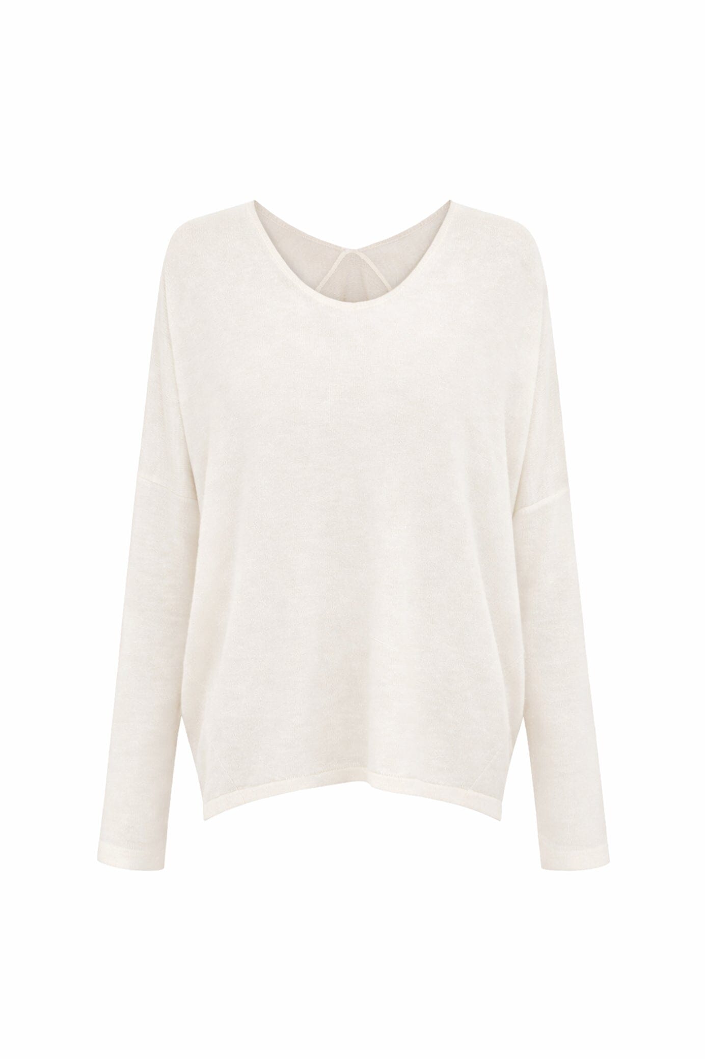 Sadie Fine Knit Jumper Ivory