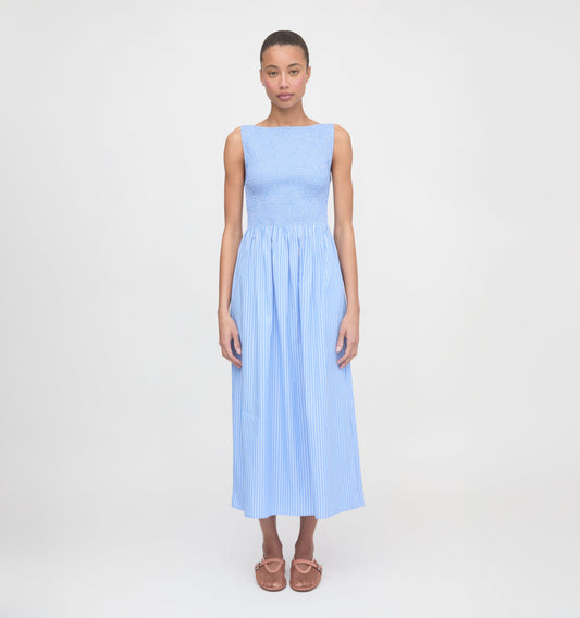 The Cosima Nap Dress - Blue Stripe