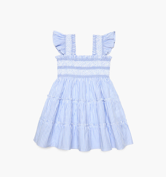 The Tiny Ellie Nap Dress - Blue/White Stripe