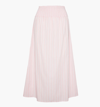 The Delphine Nap Skirt - Pink Variegated Stripe