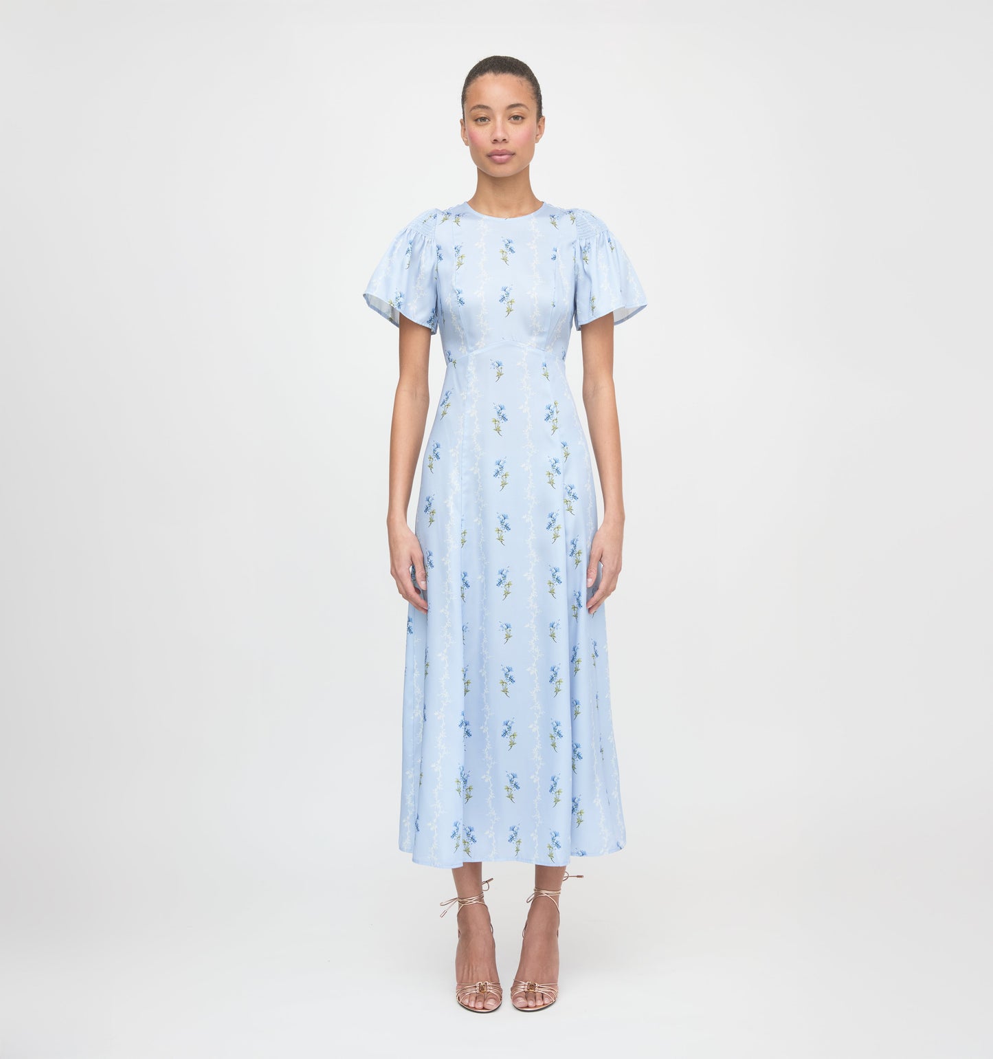 The Dominique Dress - Bluebell Waltz