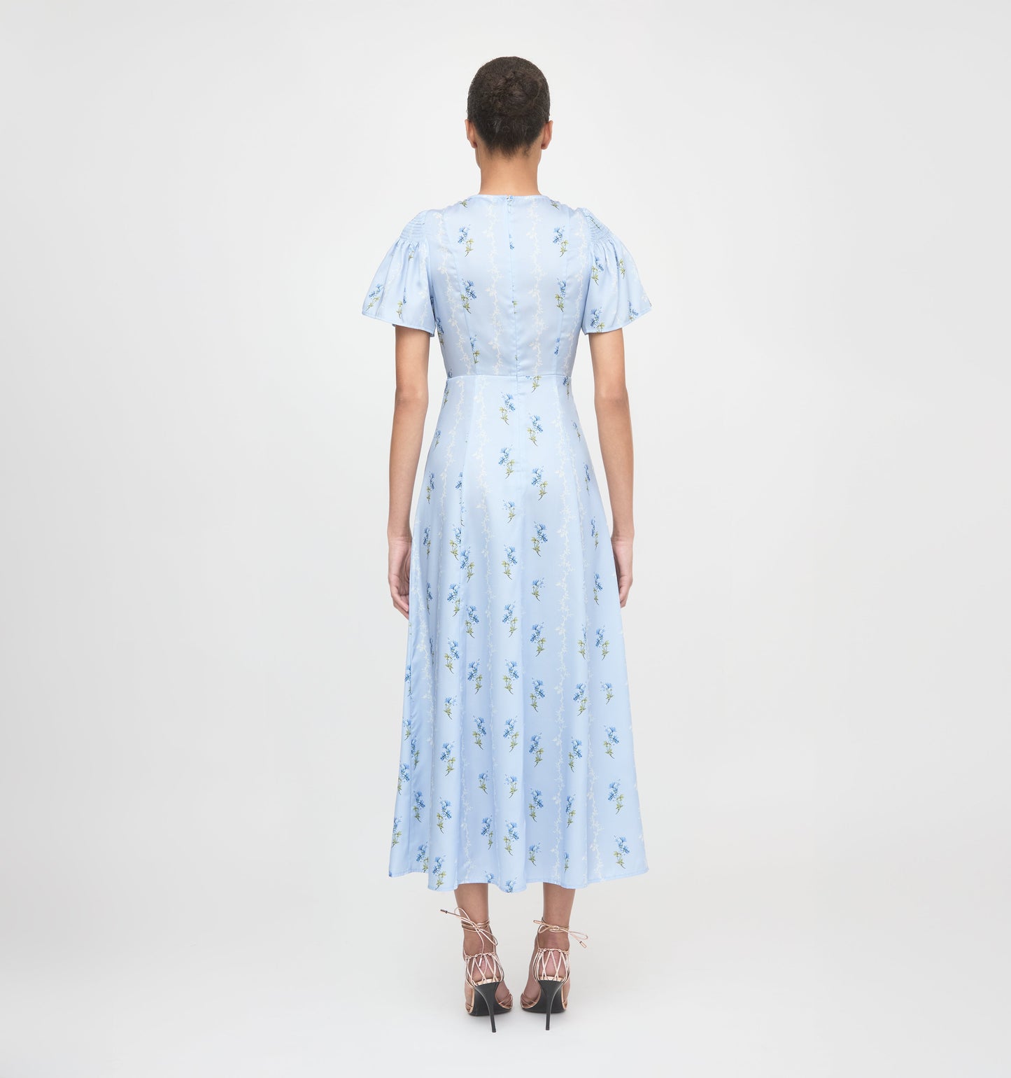 The Dominique Dress - Bluebell Waltz