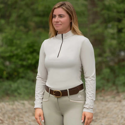 Alexandra Ribbed Training Shirt
