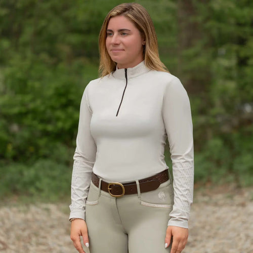Alexandra Ribbed Training Shirt