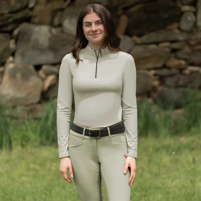 Alexandra Ribbed Training Shirt