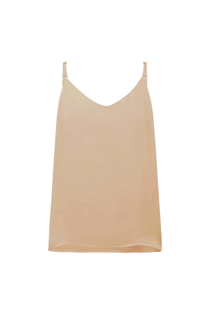 Ana Reversible Neckline Camisole Top Espresso