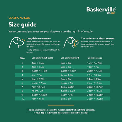 Baskerville Classic Basket Muzzle