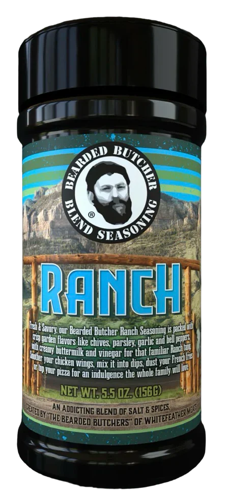 Bearded Butcher Seasoning Ranch Large Shaker 9 oz