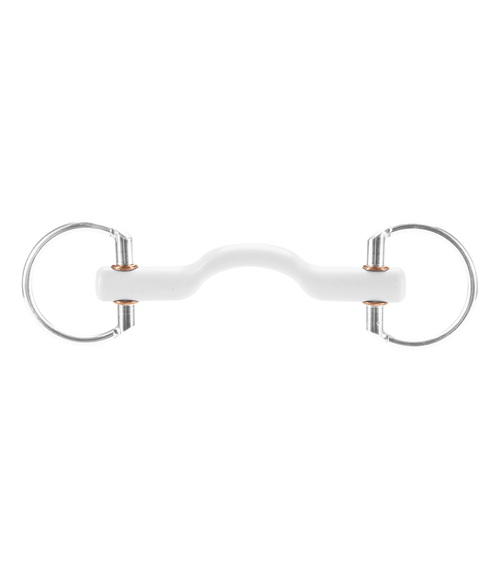 Beris Fixed Ring Snaffle Tongue Port