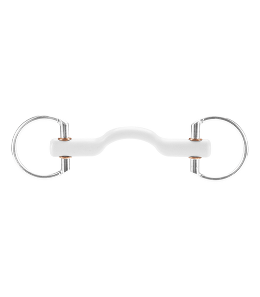 Beris Fixed Ring Snaffle Tongue Port