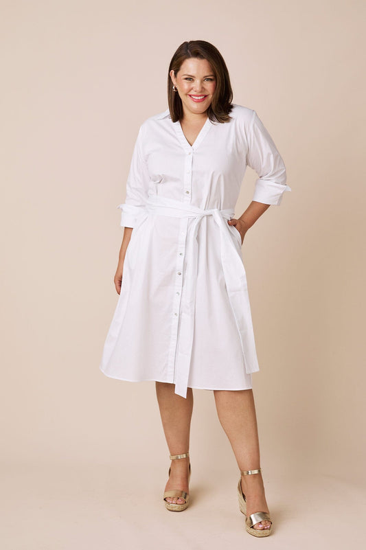 Celia Dress White