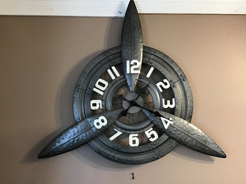 Clock - Plane Propeller